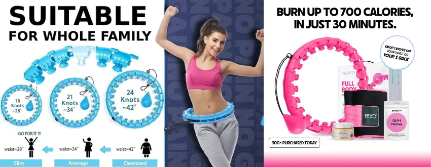 Infinity Hoop – The Smart Weighted Hula Hoop Revolution